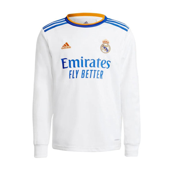 Heimtrikot Thailand Real Madrid ML 2021-2022 Günstige Fußballtrikots